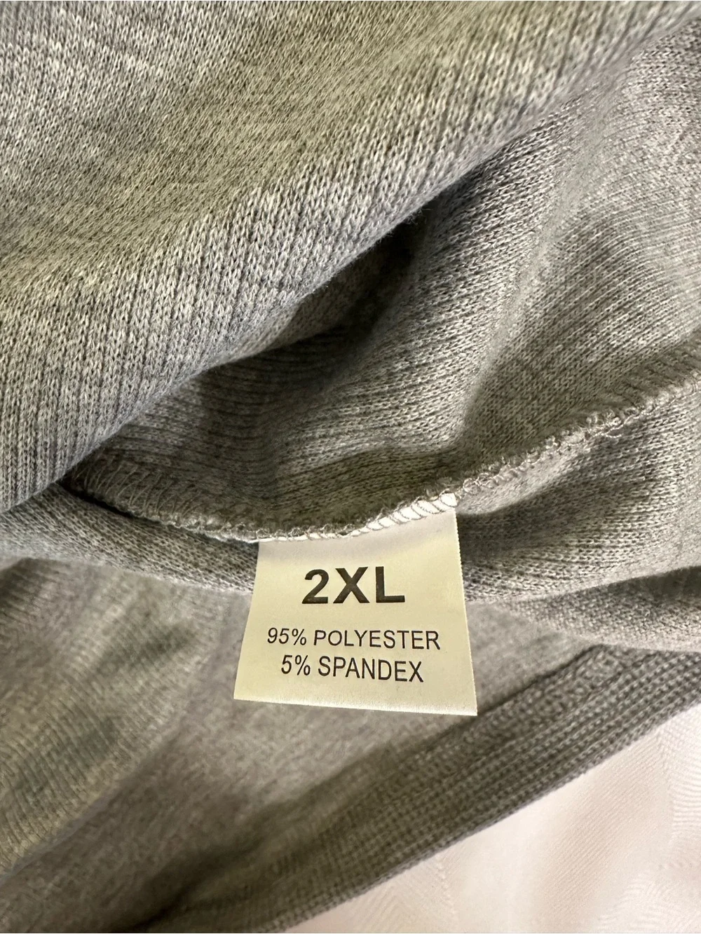 🩶🔥🩶‎ NWOT Gray Lace Shoulder Sweatshirt Size 2XL 🩶🔥🩶